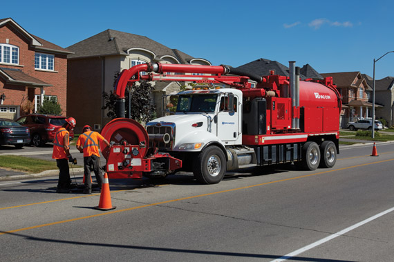 Flusher_vacuum Truck